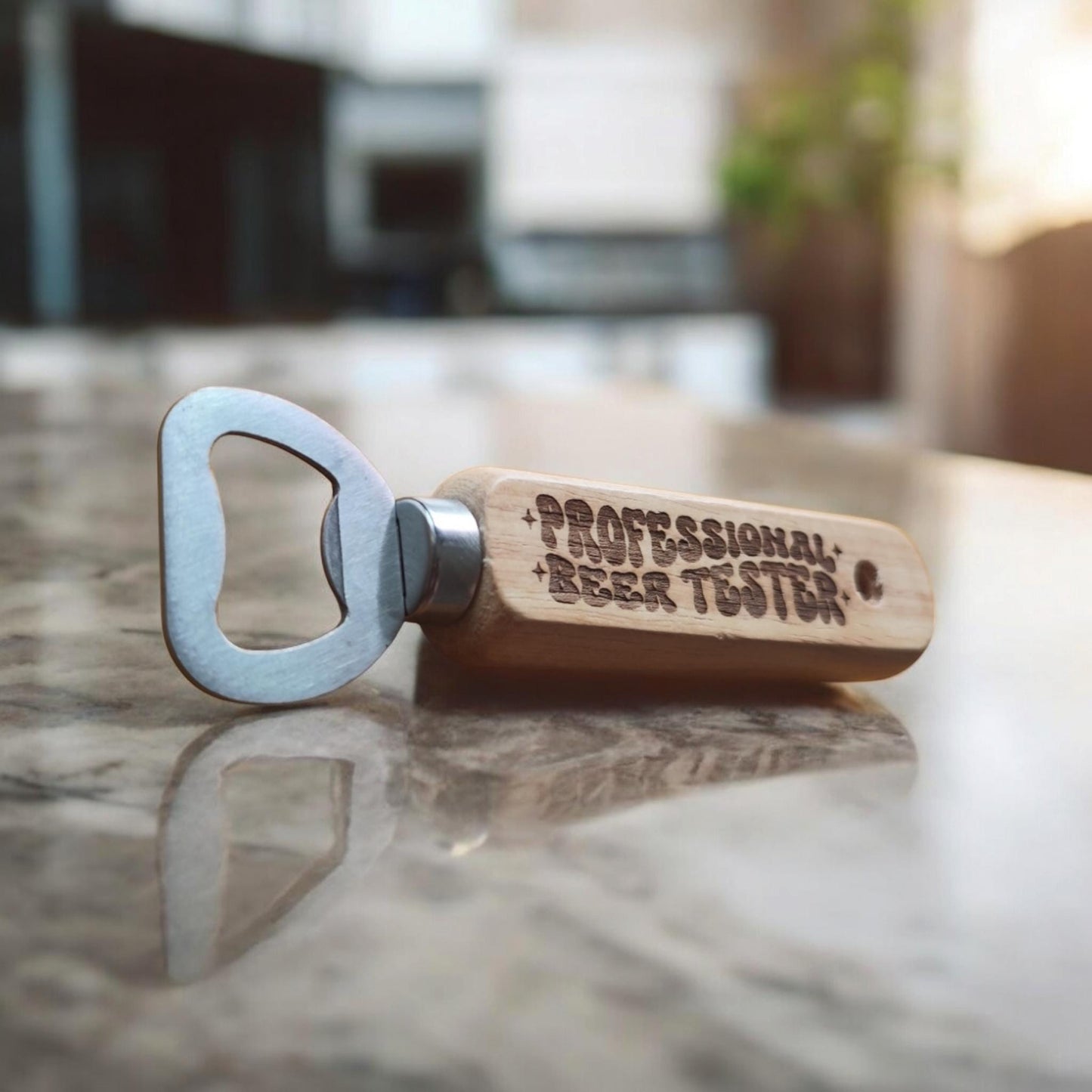 Personalized Wooden Bottle Opener