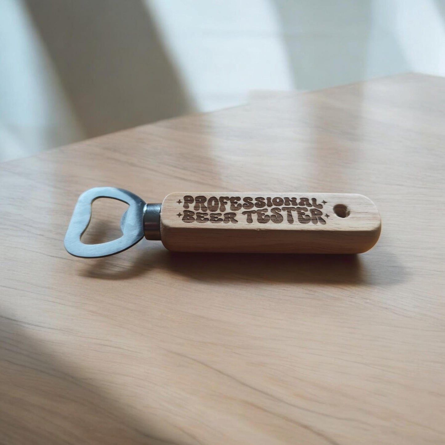 Personalized Wooden Bottle Opener