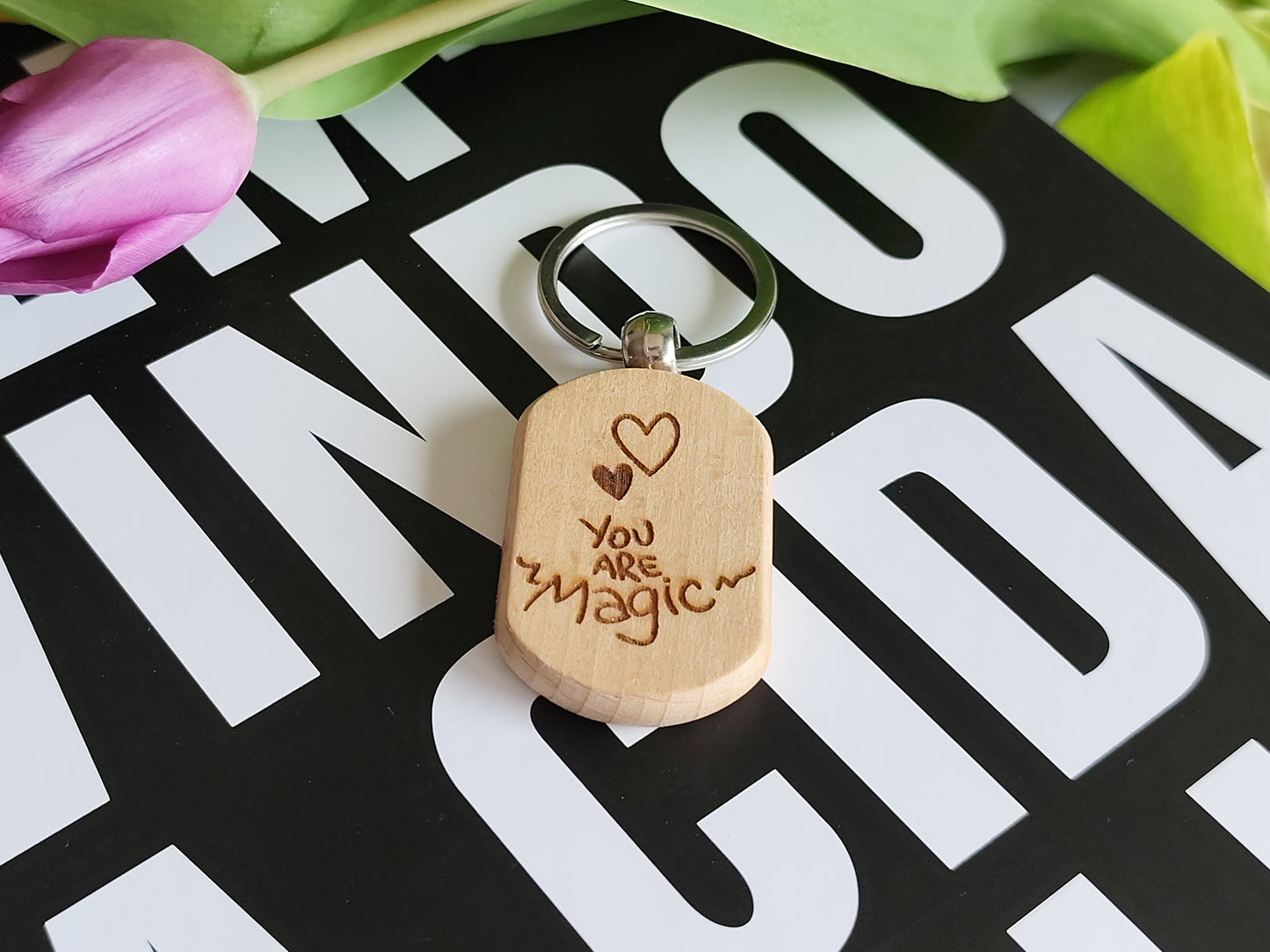 New Collection! Custom Wooden Keyring