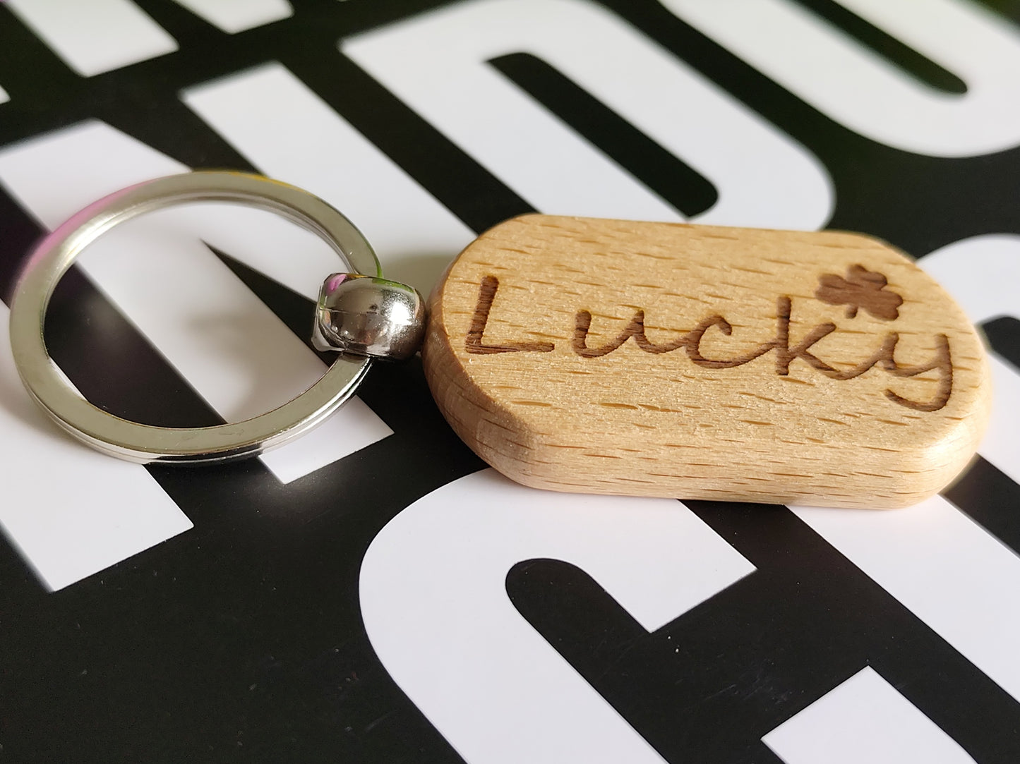 New Collection! Custom Wooden Keyring