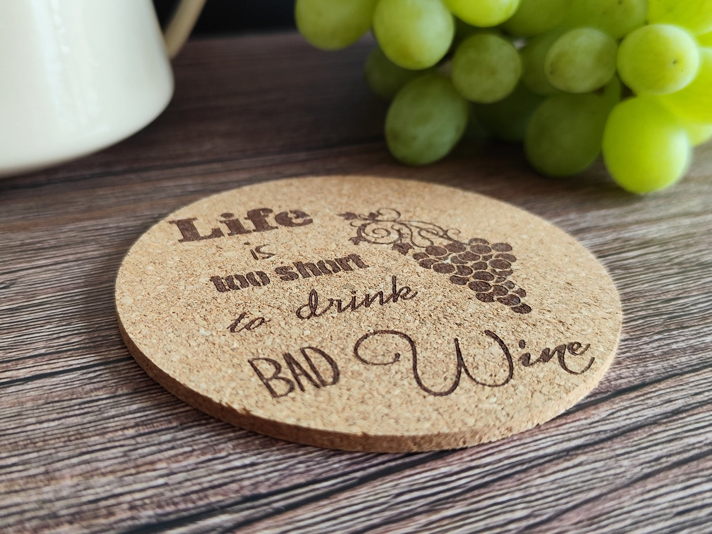Personalized Cork Hot Pad – The Perfect Housewarming Gift for Cozy Homes