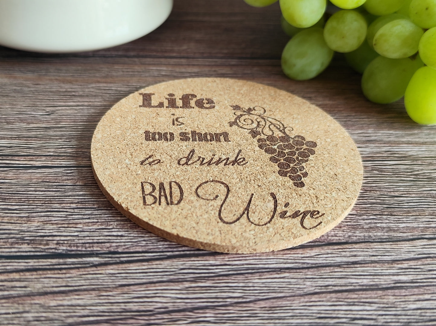 Personalized Cork Hot Pad – The Perfect Housewarming Gift for Cozy Homes