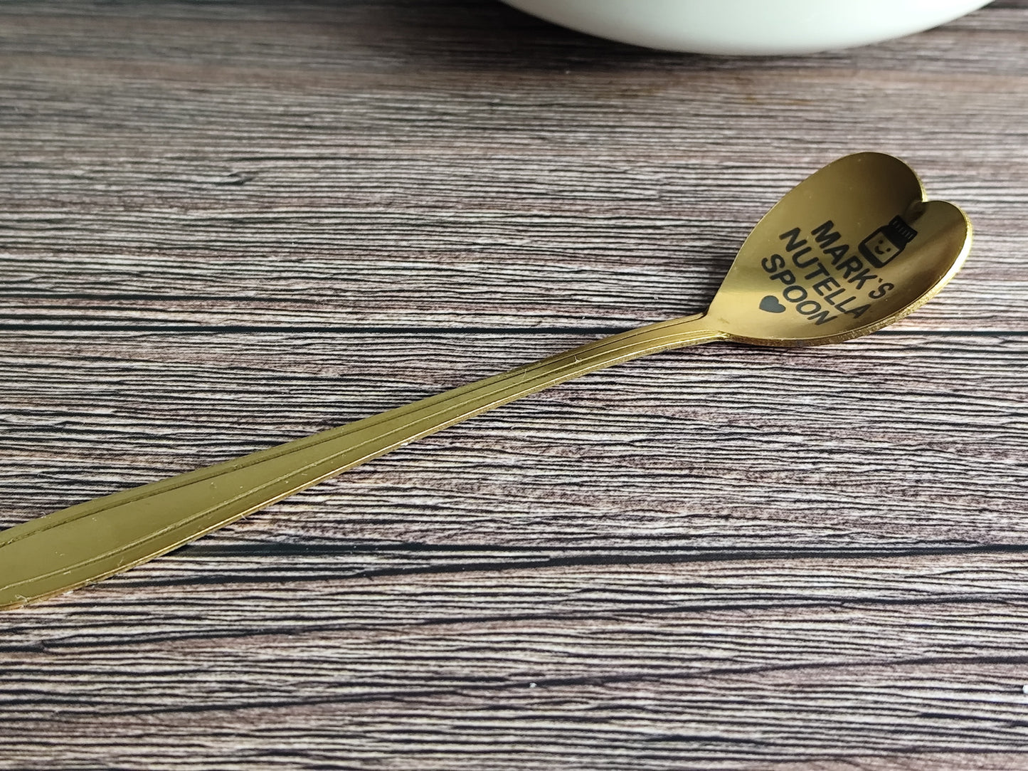 🥄 Personalized Engraved Spoon – Custom Gift with Name & Cute Jar Design