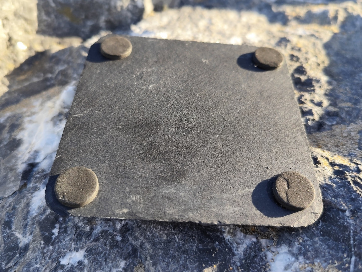 Engraved Stone Coasters for Hot Drinks & Alcohol