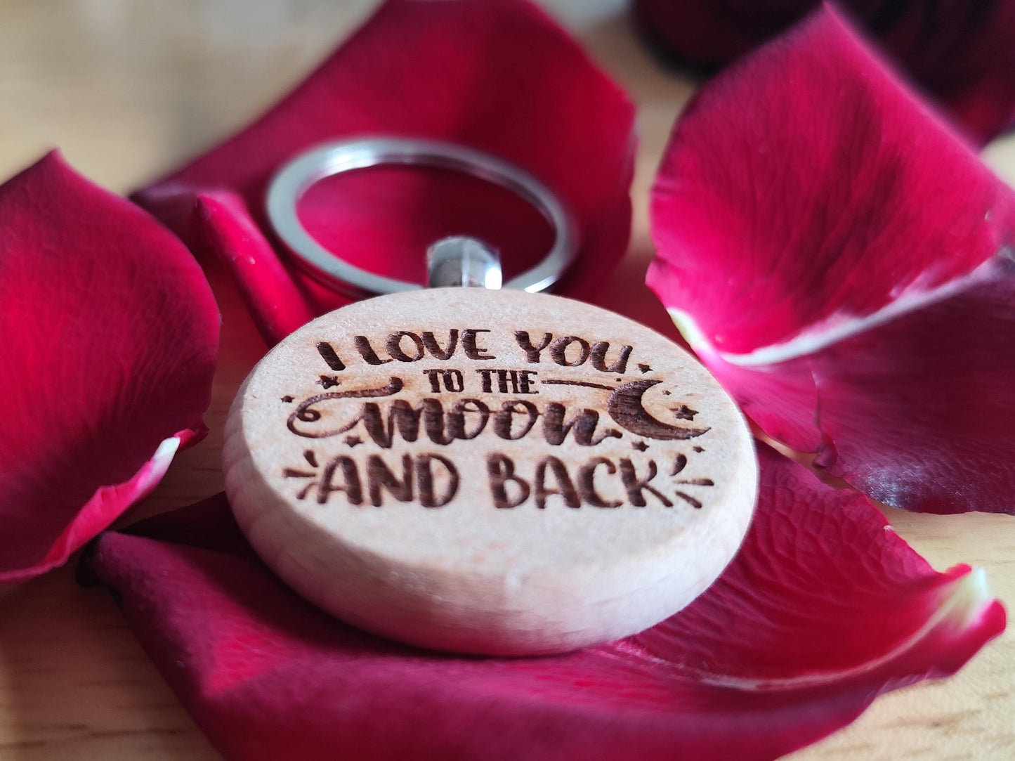 Custom Wooden Keyring