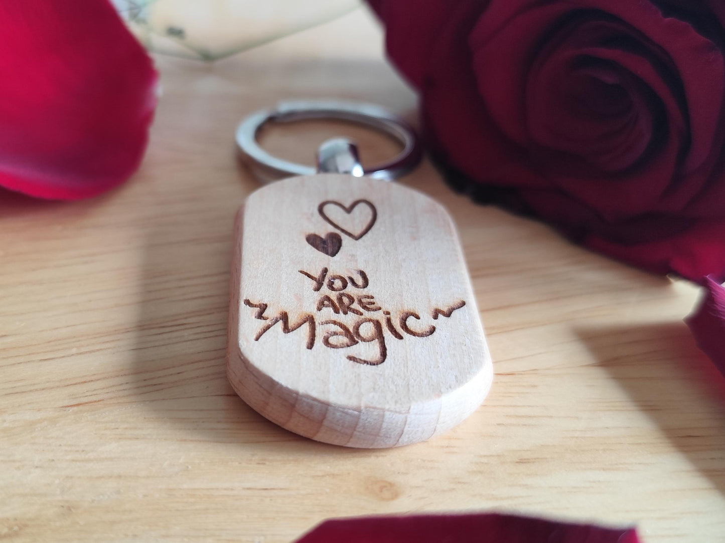 Custom Wooden Keyring