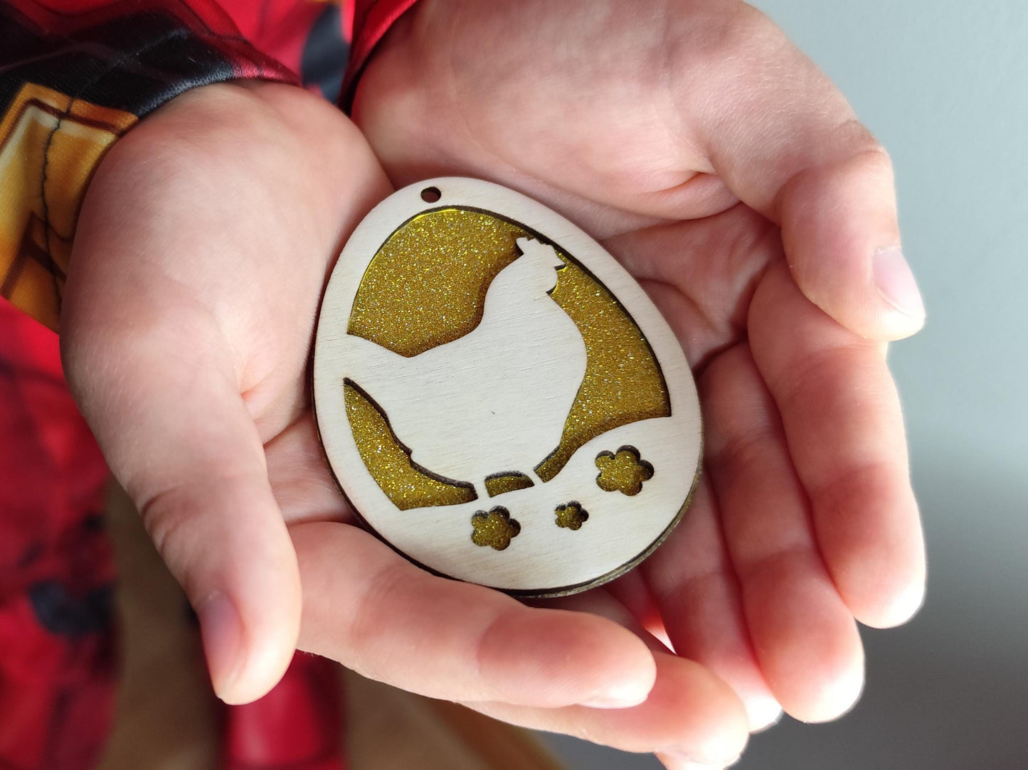 Wooden Easter Egg