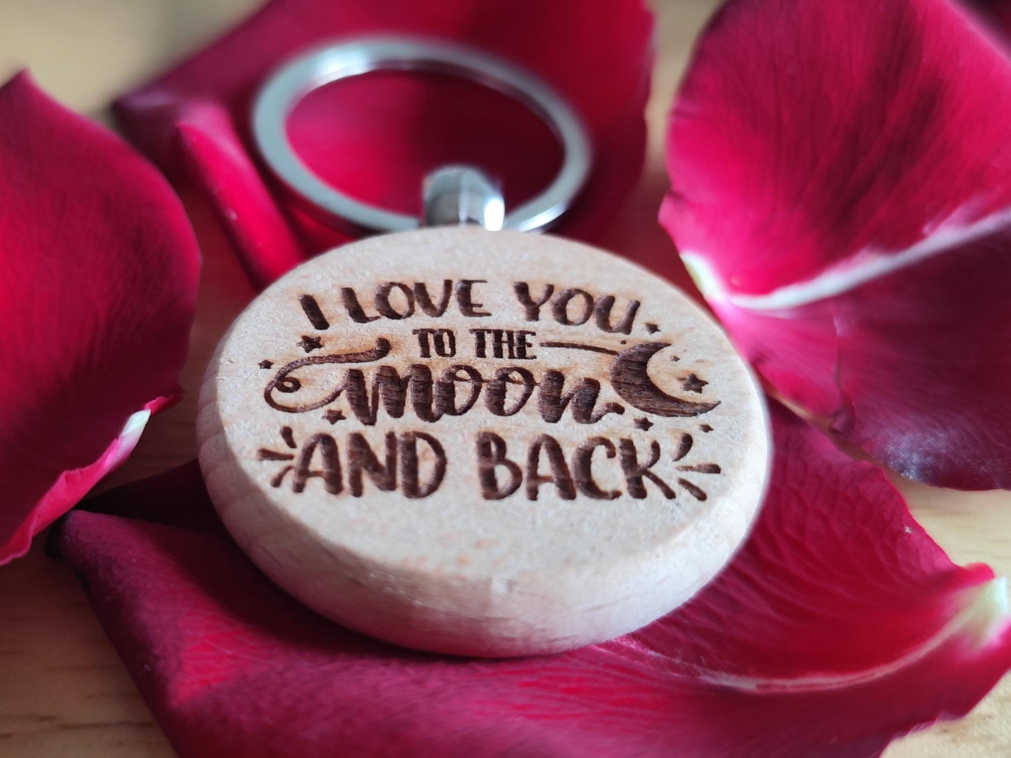 Custom Wooden Keyring