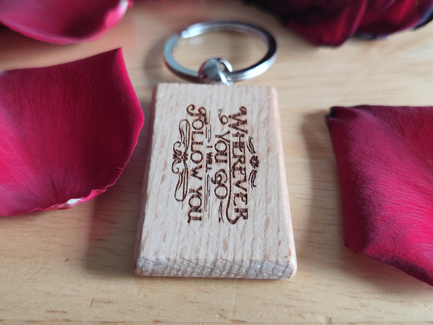 Custom Wooden Keyring