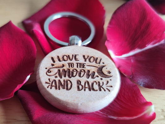 Custom Wooden Keyring