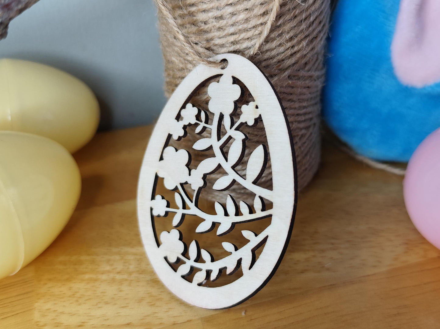 Wooden Easter Egg