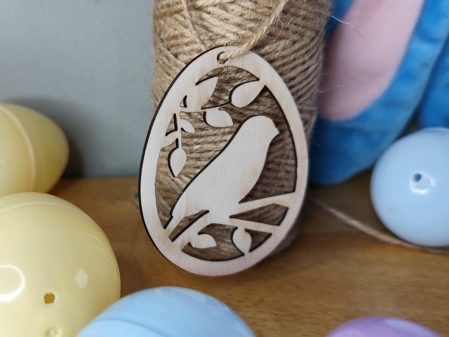 Wooden Easter Egg