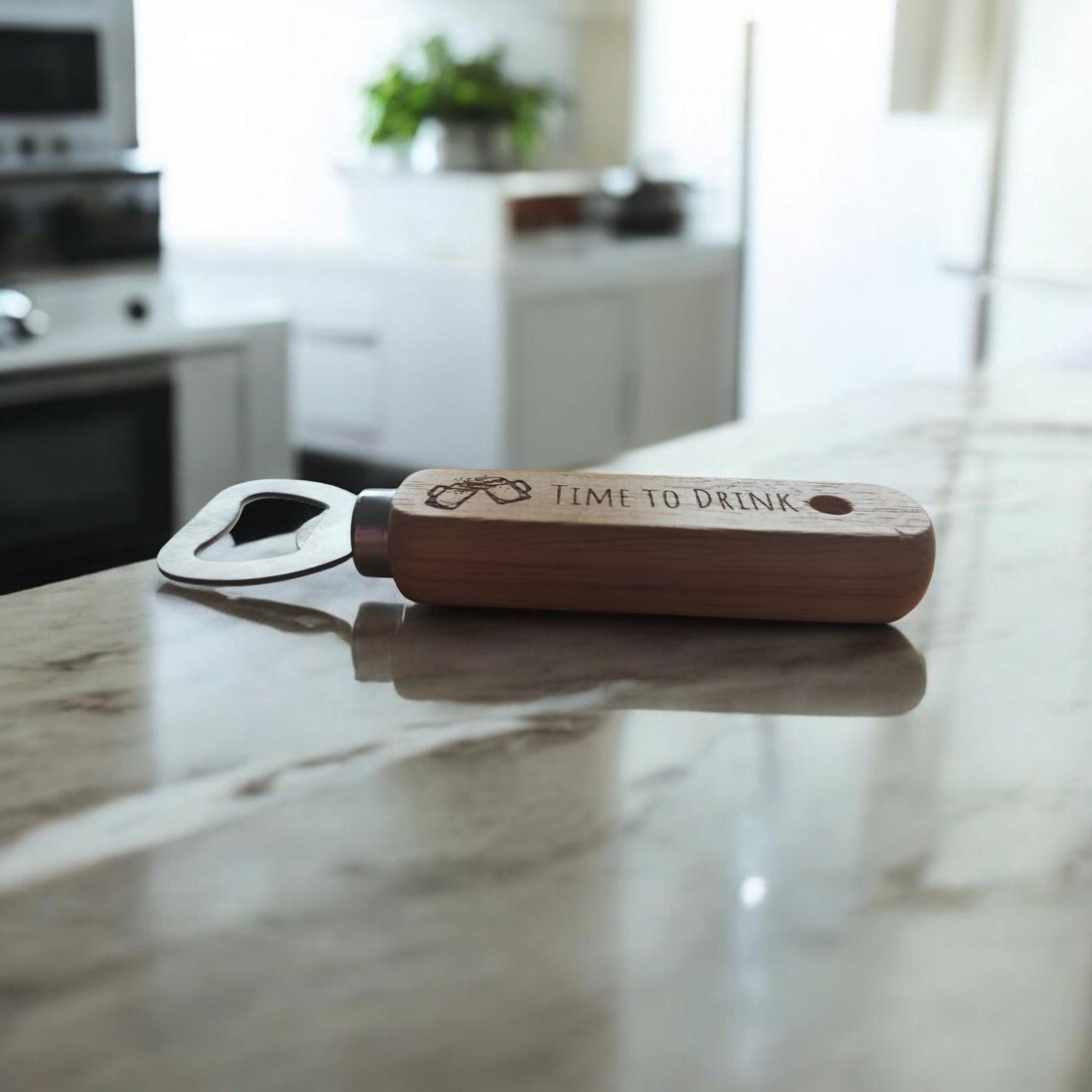 Personalized Wooden Bottle Opener