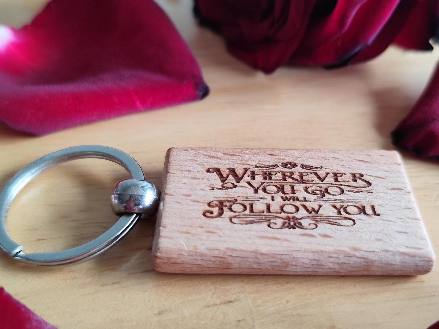 Custom Wooden Keyring