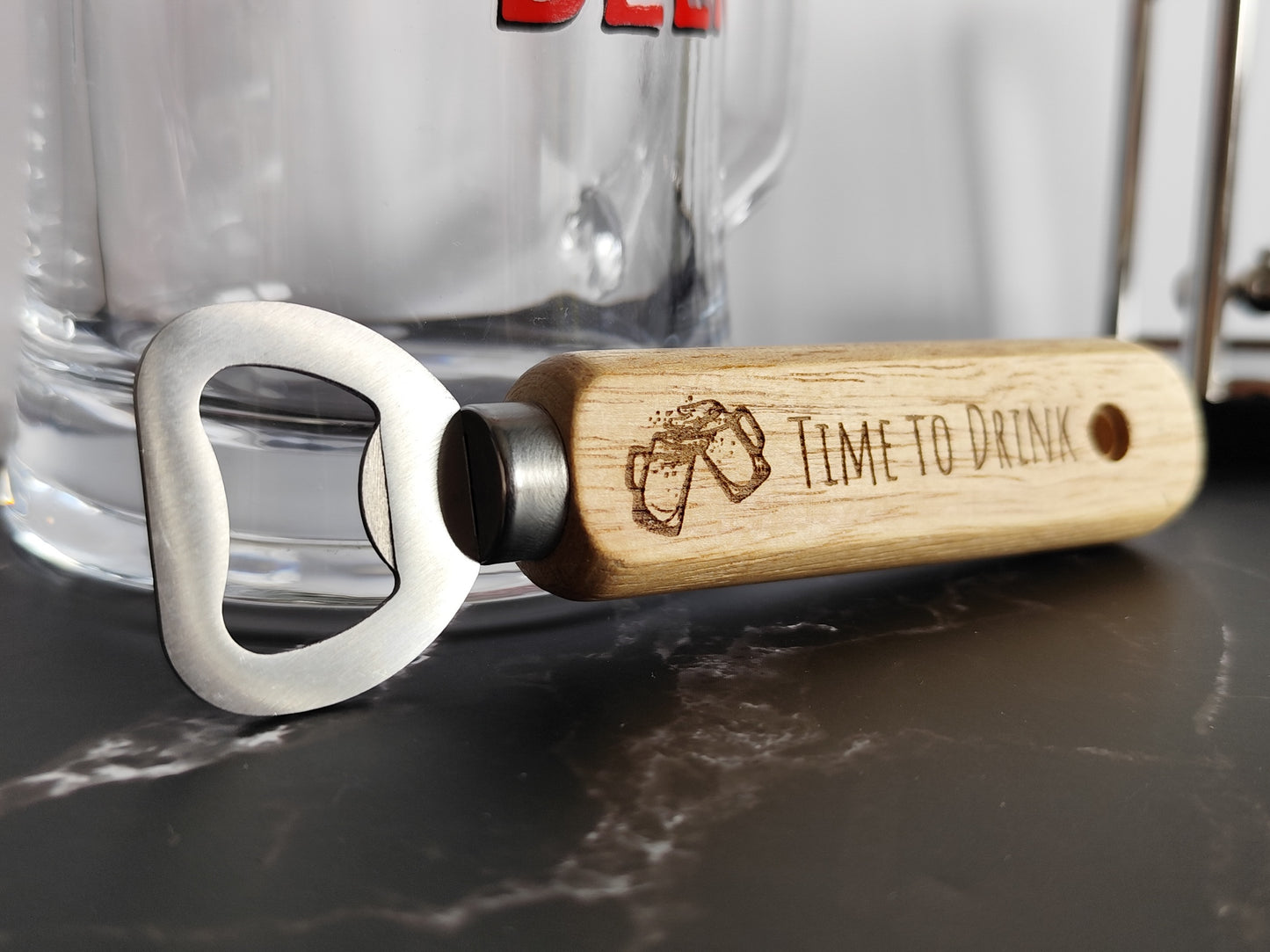 Personalized Wooden Bottle Opener