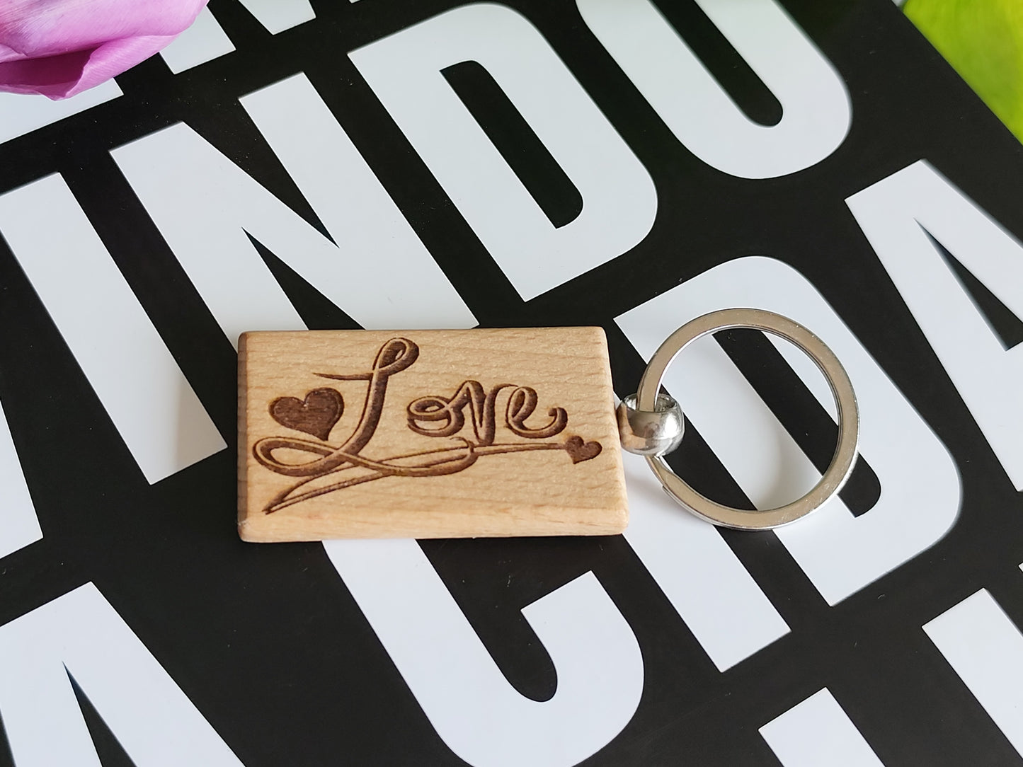 New Collection! Custom Wooden Keyring