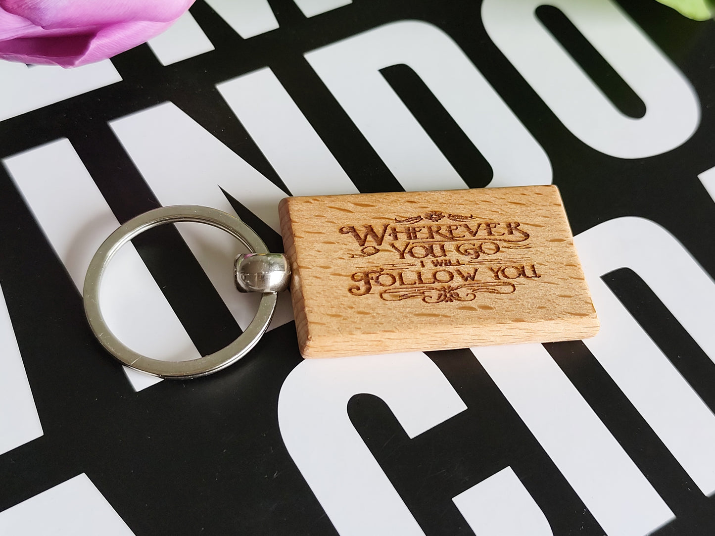 New Collection! Custom Wooden Keyring