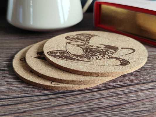 Personalized Cork Hot Pad – The Perfect Housewarming Gift for Cozy Homes