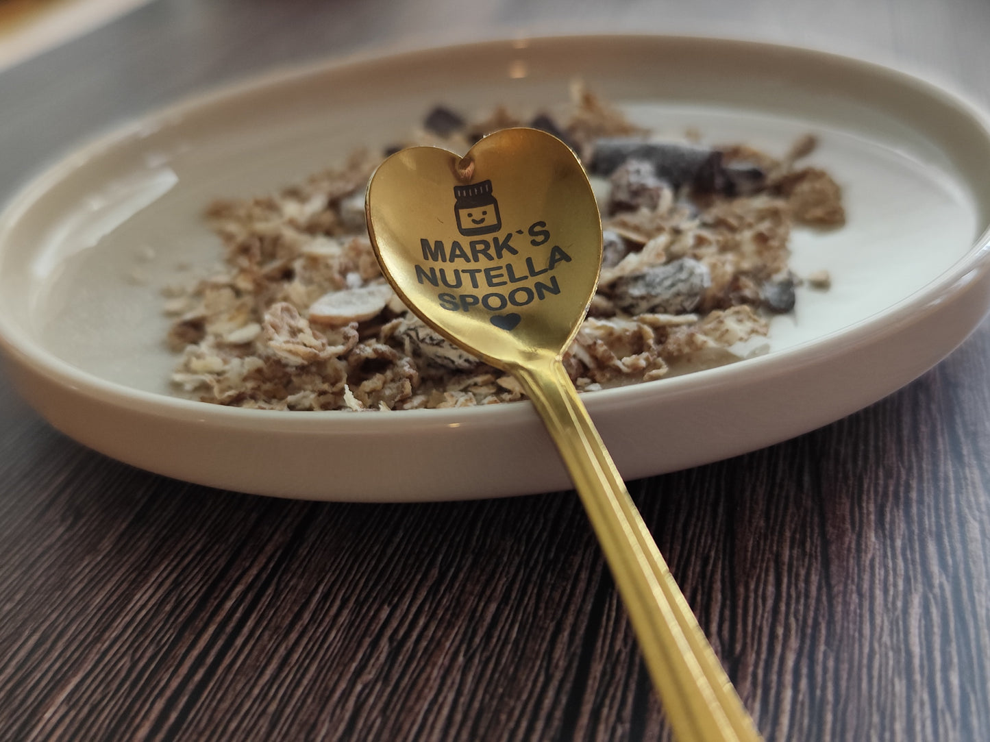 🥄 Personalized Engraved Spoon – Custom Gift with Name & Cute Jar Design