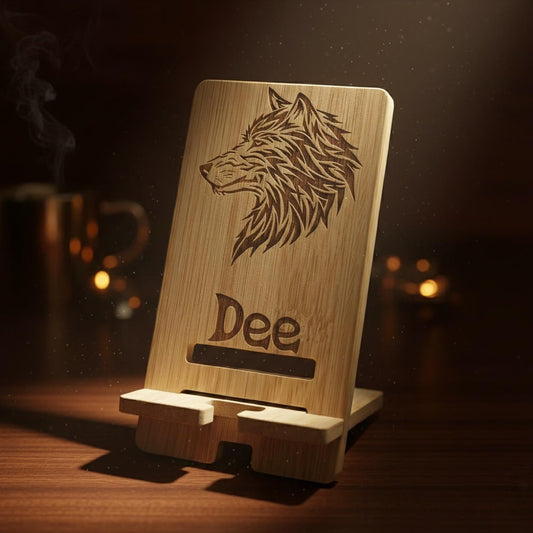 Custom Engraved Phone Stand