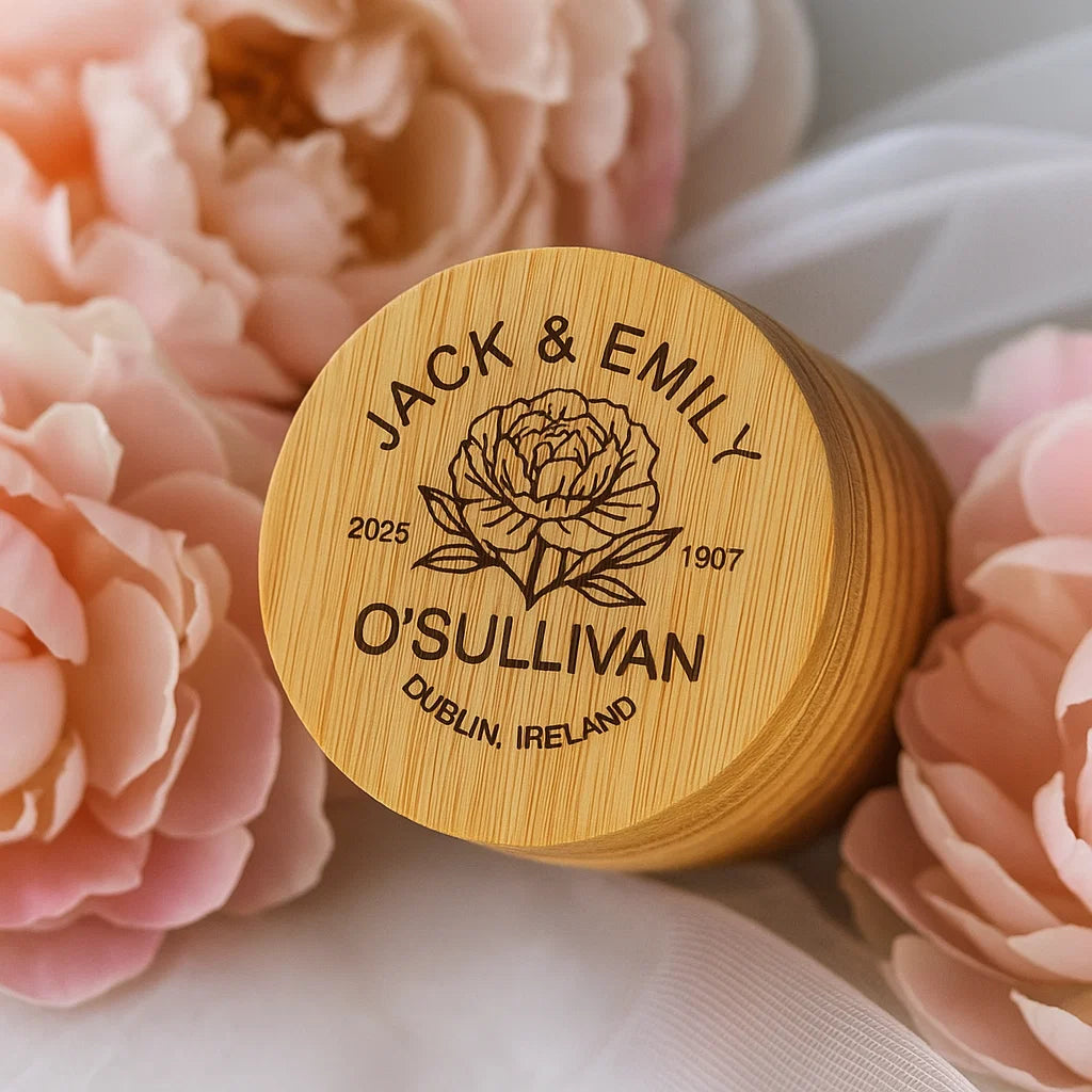 Personalized Wooden Bottle Opener – Unique Gift for Wedding, Groomsmen, or Couple