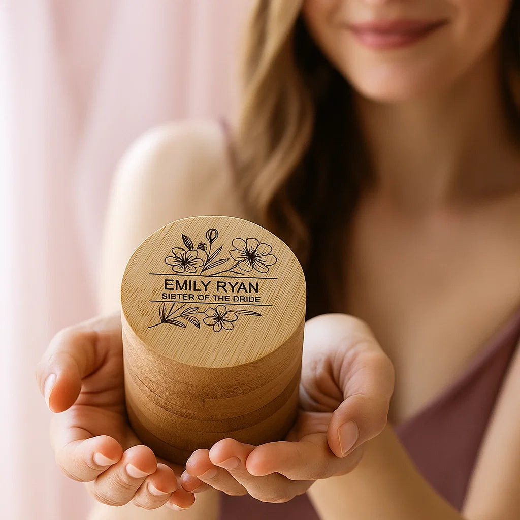 Personalized Wooden Bottle Opener – Unique Gift for Wedding, Groomsmen, or Couple