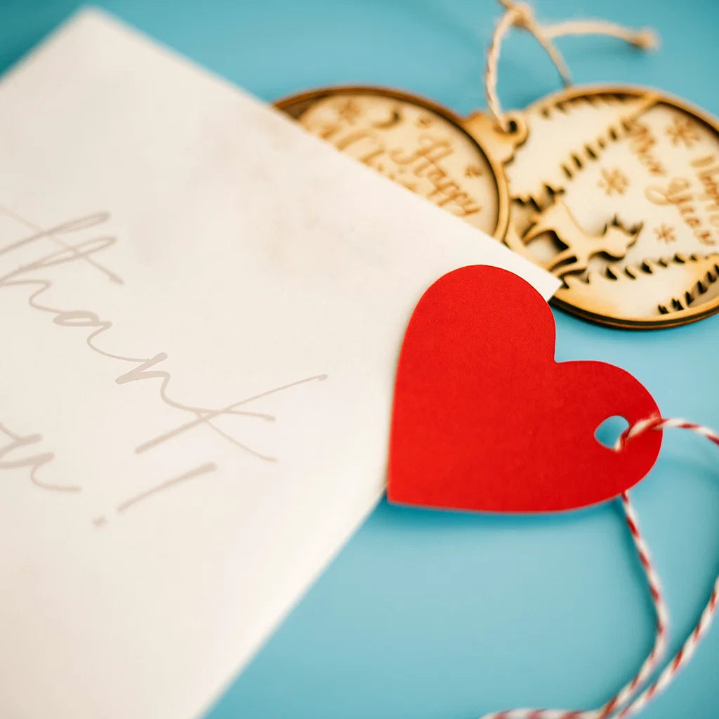 Wooden Christmas Bauble Ornament – Laser-Cut Holiday Designs