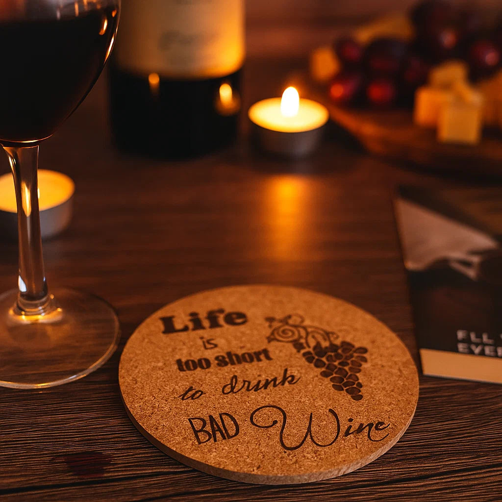 Personalized Cork Hot Pad – The Perfect Housewarming Gift for Cozy Homes