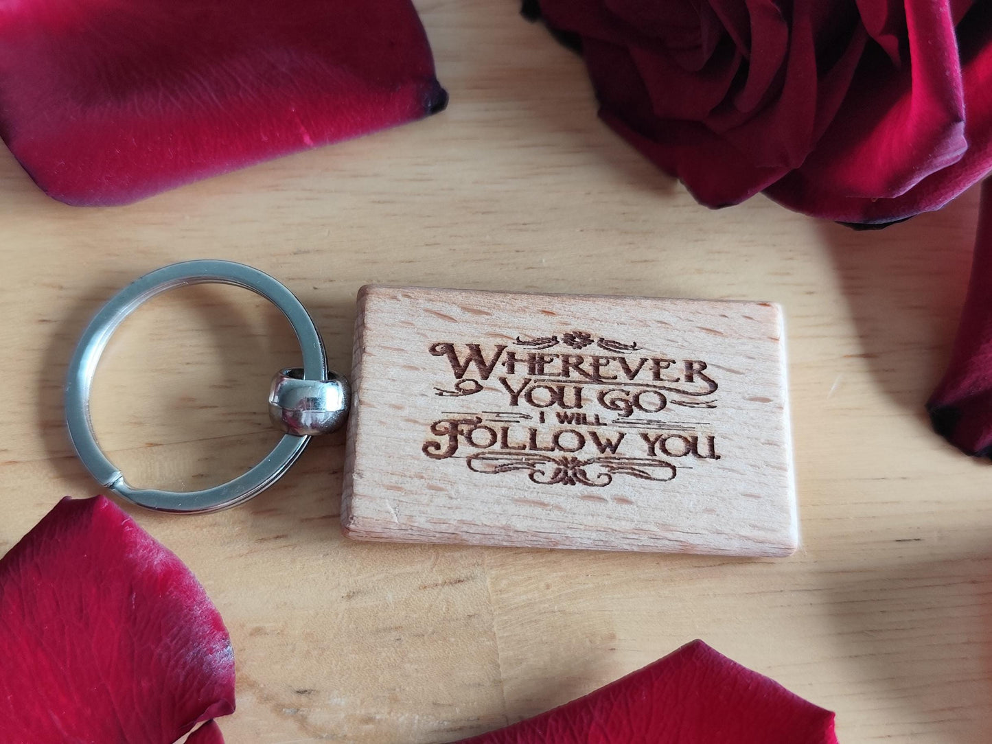 Custom Wooden Keyring