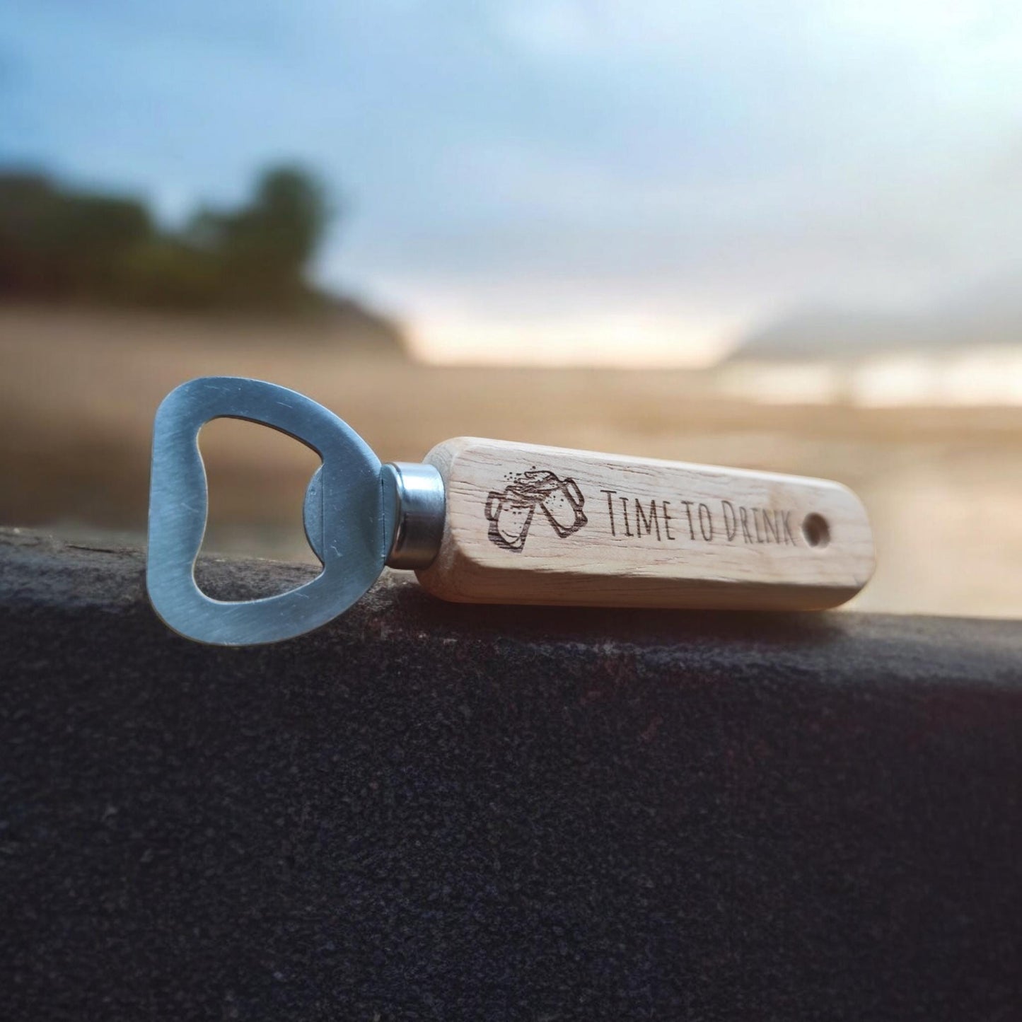Personalized Wooden Bottle Opener