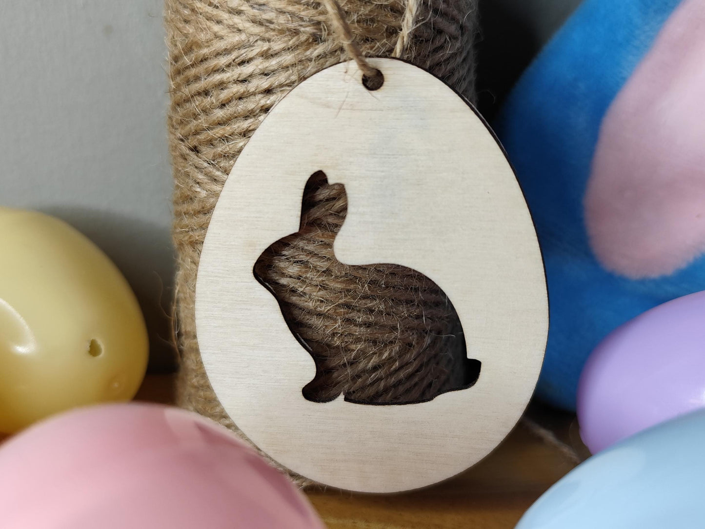 Wooden Easter Egg